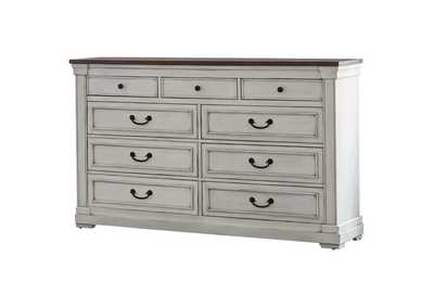 Image for Gray Nickel Dresser