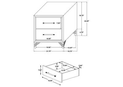 NIGHTSTAND,Coaster Furniture