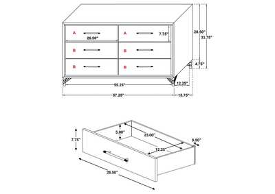 DRESSER,Coaster Furniture