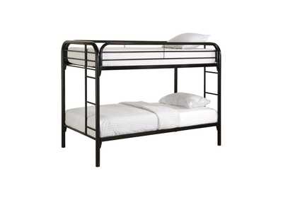Image for Morgan Twin over Twin Bunk Bed Black