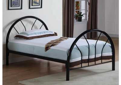 Marjorie Twin Bed Black,Coaster Furniture