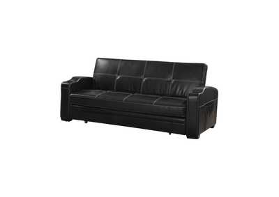 Image for Contemporary Black Sofa Bed