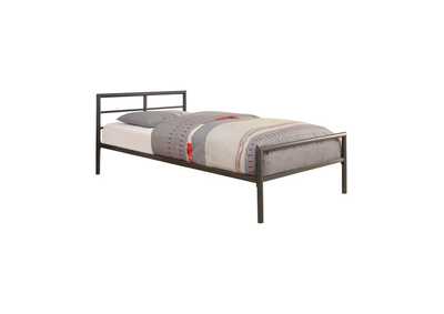 Image for Fisher Twin Metal Bed Gunmetal