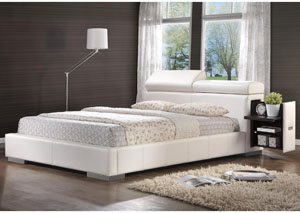 Image for White King Bed