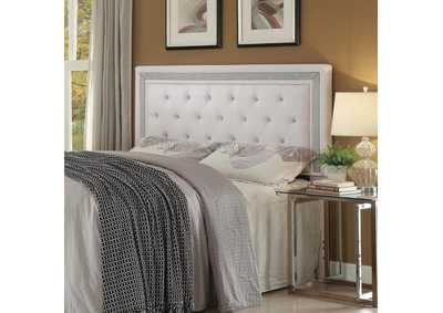 Image for Andenne Eastern King/California King Tufted Upholstered Headboard White