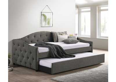Image for Sadie Upholstered Twin Daybed with Trundle