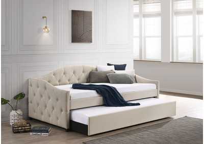 Image for Sadie Upholstered Twin Daybed with Trundle