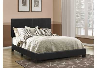 Image for Dorian Upholstered Full Bed Black