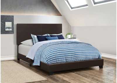 Image for Dorian Upholstered Full Bed Brown