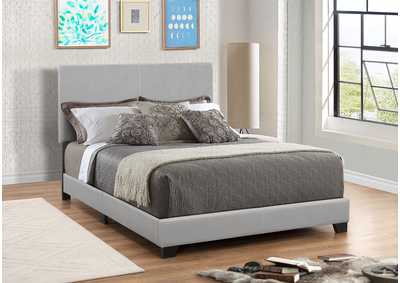 Dorian Upholstered California King Bed Grey