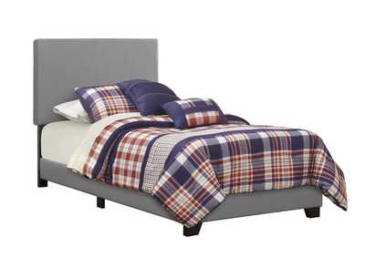 Image for Dorian Upholstered Twin Bed Grey