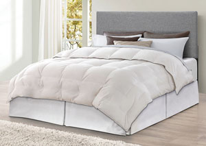 Image for Grey/Black Queen Headboard