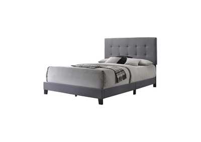 Image for Mapes Tufted Upholstered Full Bed Grey