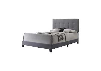 Image for Mapes Tufted Upholstered Eastern King Bed Grey