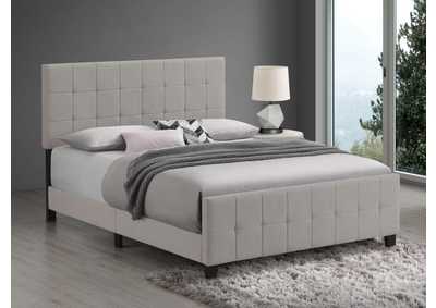 Image for Fairfield Eastern King Upholstered Panel Bed Beige