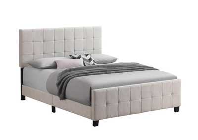 Image for Fairfield Queen Upholstered Panel Bed Beige