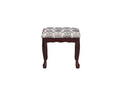 Minnette 2-piece Vanity Set with Upholstered Stool Brown Red,Coaster Furniture