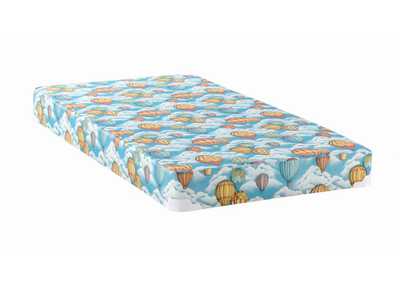 Image for Vincent 5" Full Balloon Foam Mattress With Wood Bunkie Blue