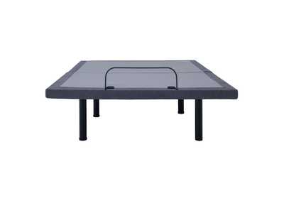 Negan Queen Adjustable Bed Base Grey And Black,Coaster Furniture