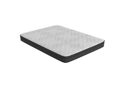 Image for Evie 9.25" Eastern King Mattress White And Black