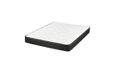 Image for Evie 9.25" Queen Mattress White and Black