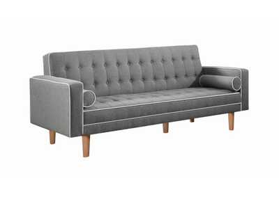 Image for Lassen Tufted Upholstered Sofa Bed Grey