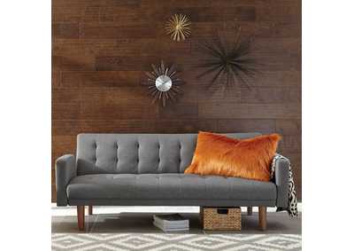 Image for Sommer Tufted Sofa Bed Grey