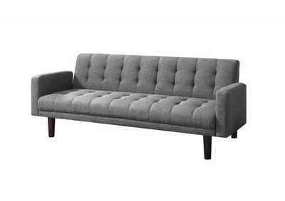 Image for Sommer Tufted Sofa Bed Grey