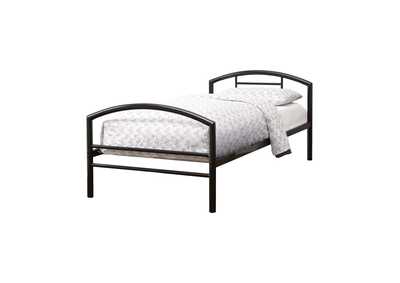 Image for Baines Black Metal Bed