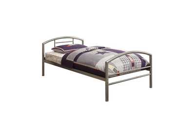 Image for Nobel Baines Casual Silver Twin Bed