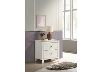 Image for Selena 2-drawer Nightstand Buttermilk