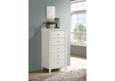 Image for Selena 5-drawer Chest Buttermilk