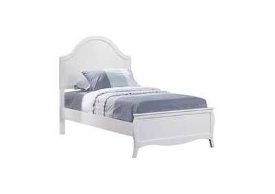 Image for Dominique Full Panel Bed White