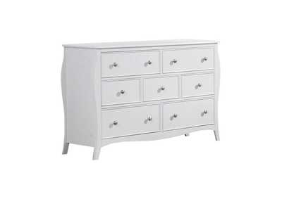 Image for Dominique 7 - drawer Dresser White