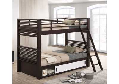 Image for Oliver Twin over Twin Bunk Bed Java