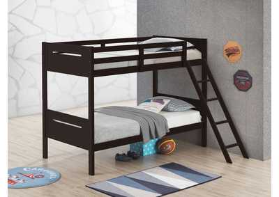 Littleton Littleton Twin/Twin Bunk Bed Espresso,Coaster Furniture
