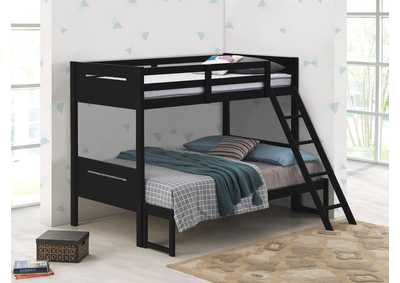 Littleton Littleton Twin/Full Bunk Bed Black