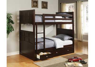 Image for Jasper Cappuccino Bunk Bed