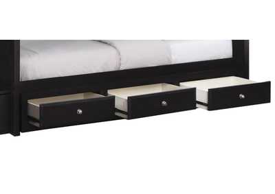Image for Elliott 3-drawer Under Bed Storage Cappuccino