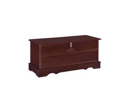 Image for Warm Brown Traditional Cedar Brown Chest