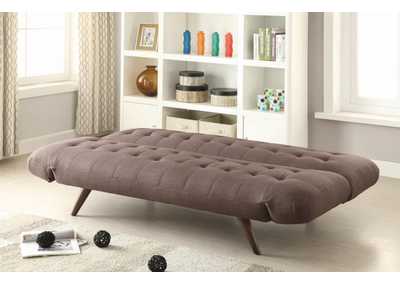 Janet Tufted Sofa Bed With Adjustable Armrest Milk Grey,Coaster Furniture