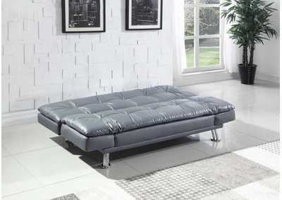 Dilleston Tufted Back Upholstered Sofa Bed Grey,Coaster Furniture