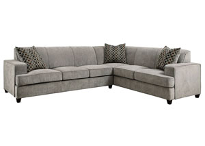 Tess Grey L-Shape Sleeper Sectional,Coaster Furniture