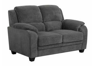 Image for Black Northend Casual Charcoal Loveseat