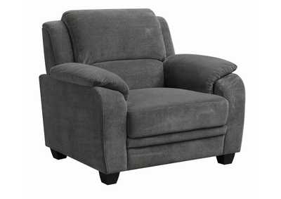 Image for Northend Upholstered Chair Charcoal