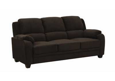 Image for Northend Upholstered Sofa Chocolate