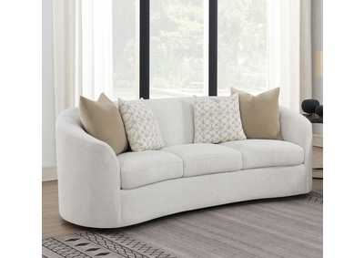Image for Rainn Upholstered Tight Back Sofa Latte