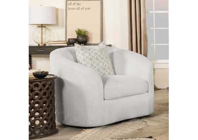 Image for Rainn Upholstered Tight Back Chair Latte