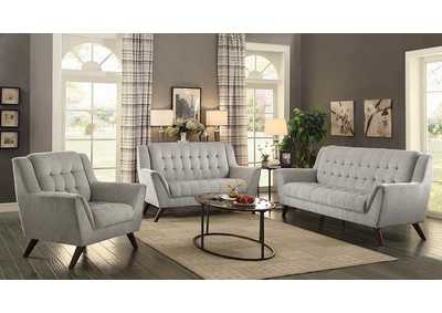 Image for Baby Natalia Dove Grey Loveseat