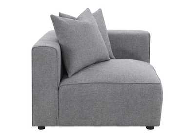 Jennifer Tight Seat Corner Chair Grey